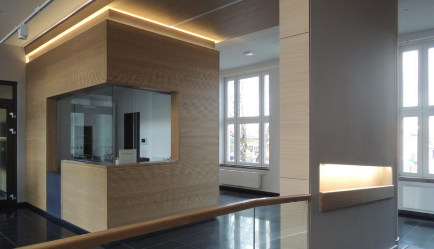 Projektbild 1, 10 | 19 Fertigstellung # Haus des Bauens und der Umwelt | Rostock
