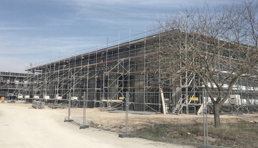 Projektbild 3, 03 | 19 Bautenstand # Kfz Instandsetzungshalle | H.-J. Zieten Kaserne Beelitz