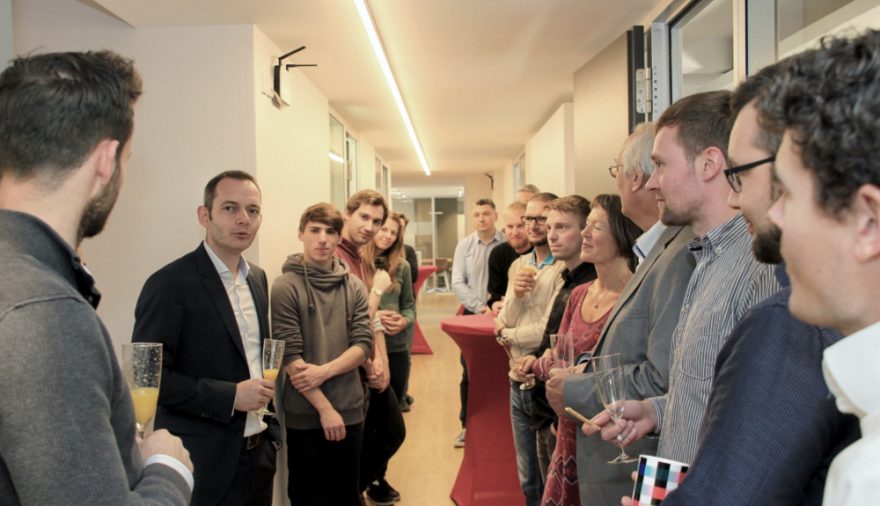 Projektbild 9, 11 | 17 Büroeinweihung #