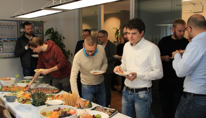 Projektbild 10, 11 | 17 Büroeinweihung #