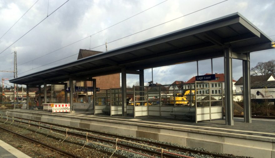 Projektbild 2, Modernisierungsoffensive 2 Nordrhein-Westfalen – Umgestaltung Bahnhof Lage (Lippe)