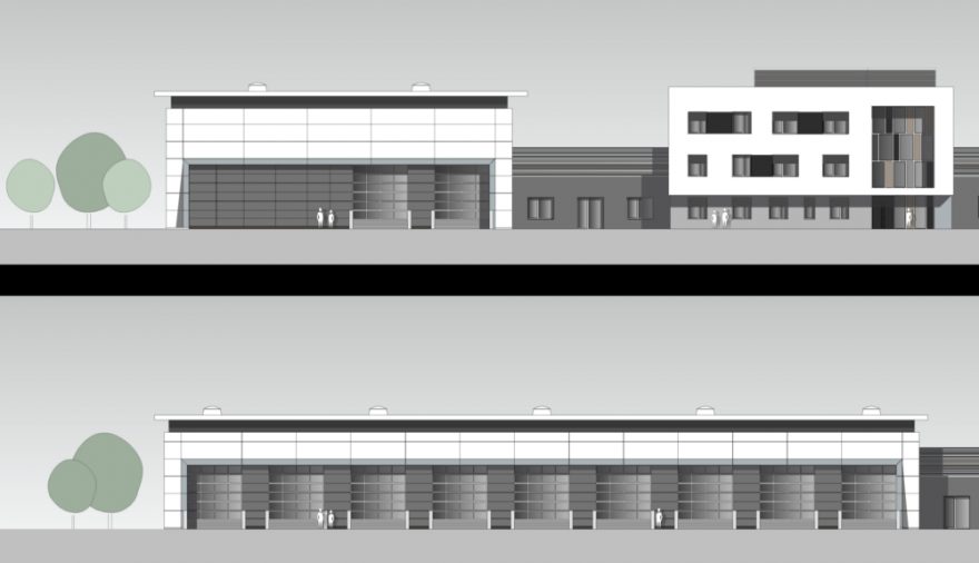 Projektbild 1, Kfz Instandsetzungshalle II  |  H.-J. Zieten Kaserne Beelitz