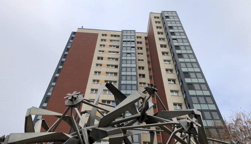 Projektbild 1, 11 | 22 Bautenstand # Hochhaus in der Ahlbecker Straße 8 | Rostock – Lütten-Klein