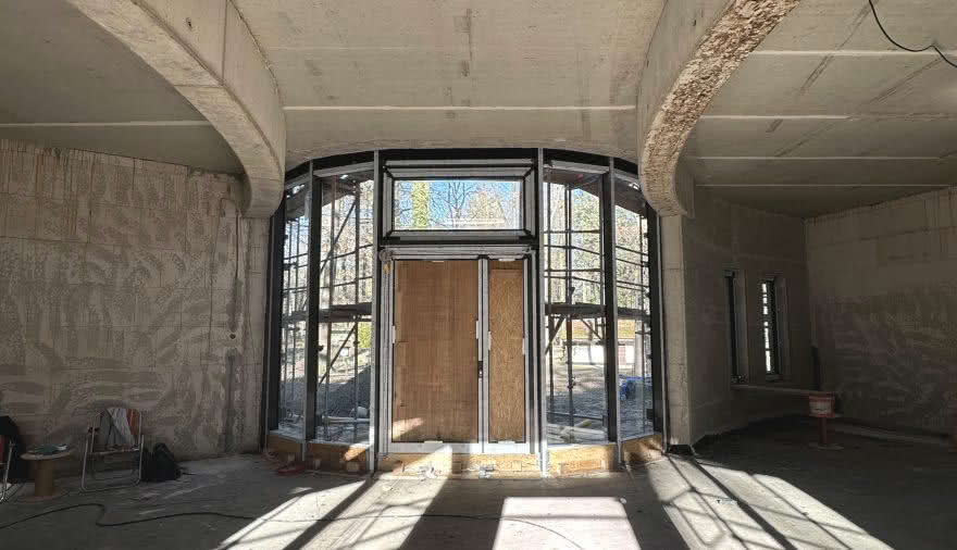 Projektbild 3, 02 | 23 Bautenstand # Besucherzentrum + Funktionsgebäude | Wolgast
