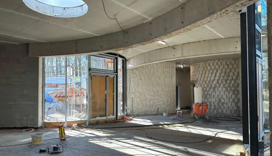 Projektbild 4, 02 | 23 Bautenstand # Besucherzentrum + Funktionsgebäude | Wolgast
