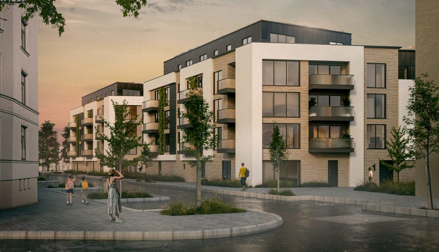 Projektbild 1, Planungswettbewerb | Genossenschaftliches Wohnen „Stadtgärten“