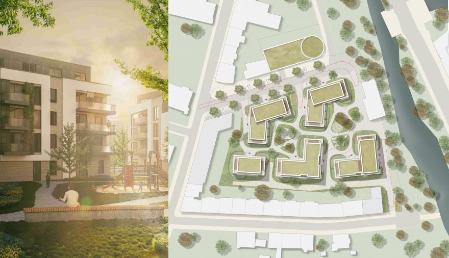 Projektbild 3, Planungswettbewerb | Genossenschaftliches Wohnen „Stadtgärten“