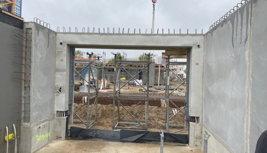 Projektbild 4, 04 | 24 Bautenstand # Wohngebäude am Brecht Park | Rostock – Evershagen