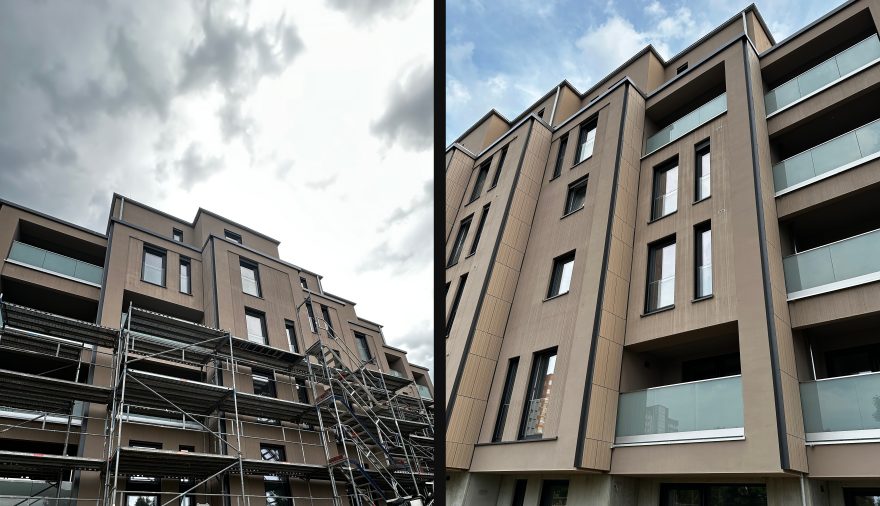 Projektbild 1, Wohngebäude am Brecht Park | Rostock – Evershagen