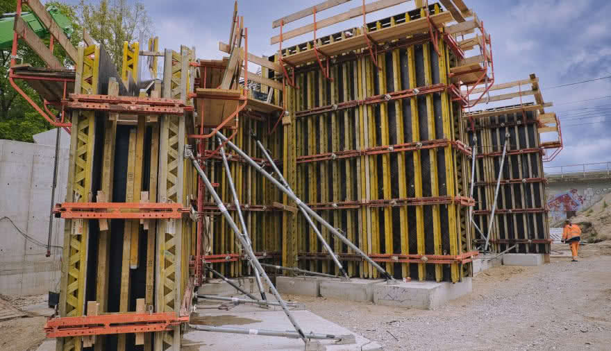 Projektbild 3, 05 | 21 Bautenstand # EÜ Wesenberger Chaussee | Neustrelitz