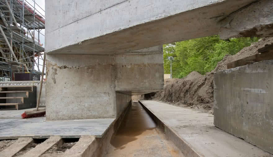 Projektbild 4, 05 | 21 Bautenstand # EÜ Wesenberger Chaussee | Neustrelitz