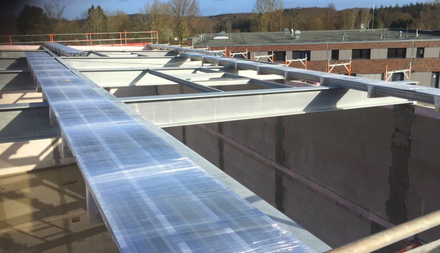 Projektbild 1, 04 | 20 Baubeginn # Sporthalle | TrÜbPl Putlos, Wagrien Kaserne Oldenburg