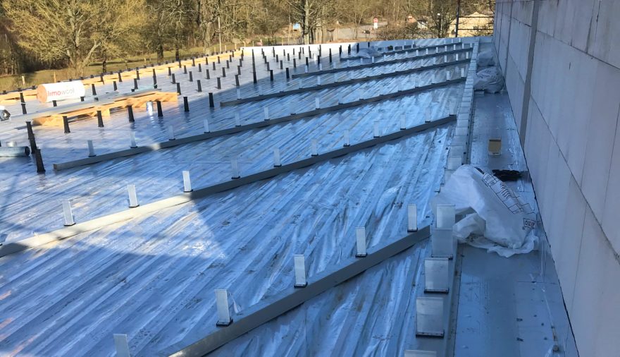 Projektbild 3, 04 | 20 Baubeginn # Sporthalle | TrÜbPl Putlos, Wagrien Kaserne Oldenburg