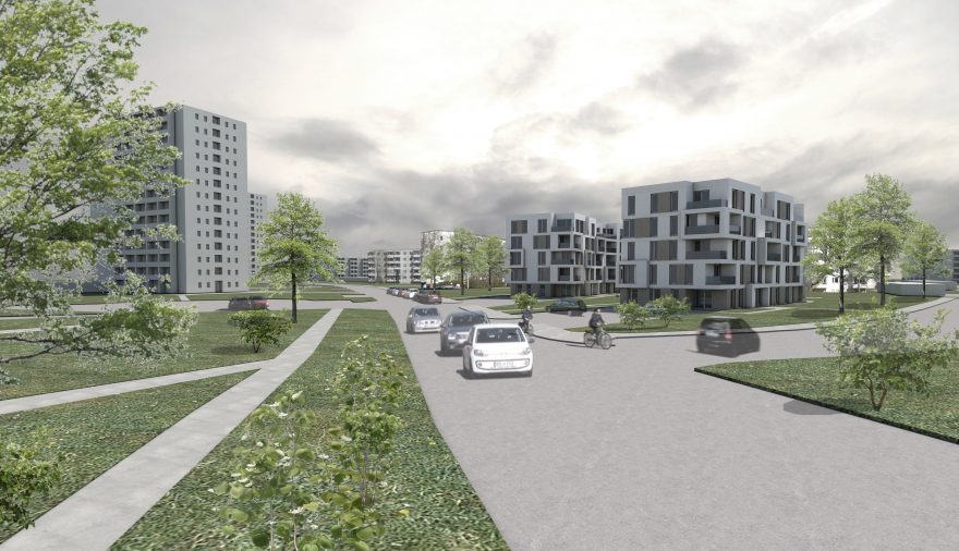 Projektbild 4, Neubau eines Wohnquartiers mit 50 Wohneinheiten   |   Rostock – Südstadt